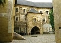 Lockenhaus, nádvorie horného hradu